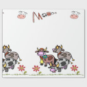 光沢ラッピング紙モーカウグラスフローラ ラッピングペーパー (フラット)