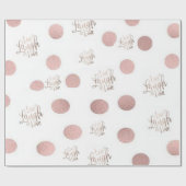 光沢ラッピング紙ライブ笑いラブバラ ラッピングペーパー (フラット)