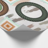 光沢ラッピング紙円形 ラッピングペーパー (角)