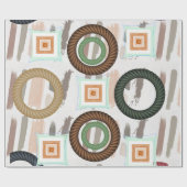 光沢ラッピング紙円形 ラッピングペーパー (フラット)