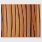 光沢ラッピング紙焦げ素朴オレンジ ラッピングペーパー (フラット)