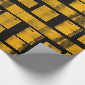 光沢ラッピング紙焼け黄色 ラッピングペーパー (角)