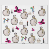 光沢ラッピング紙香料 ラッピングペーパー (フラット)