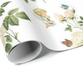 光沢ラッピング紙、エンジェルバラバタフライ ラッピングペーパー (ロールコーナー)