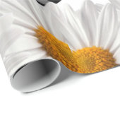 光沢ラッピング紙、カウホワイトデイジー ラッピングペーパー (ロールコーナー)