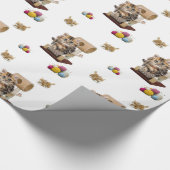 光沢ラッピング紙、キッテンキャットコンドヤーン ラッピングペーパー (角)