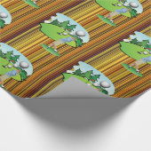 光沢ラッピング紙、ゴルファーのゴルフボール ラッピングペーパー (角)