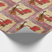 光沢ラッピング紙、チェロビクトリアン ラッピングペーパー (角)