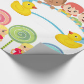 光沢ラッピング紙、チャイルド気にサービス ラッピングペーパー (角)