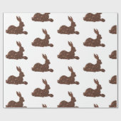 光沢ラッピング紙、チョコレートイースター ラッピングペーパー (フラット)