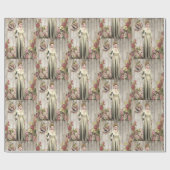 光沢ラッピング紙 ビクトリアン ラッピングペーパー (フラット)