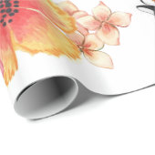 光沢ラッピング紙、ペンギンラブフローラ ラッピングペーパー (ロールコーナー)