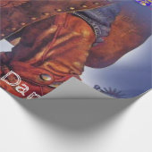 光沢ラッピング紙、ライン踊り国 ラッピングペーパー (角)