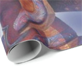 光沢ラッピング紙、ライン踊り国 ラッピングペーパー (ロールコーナー)