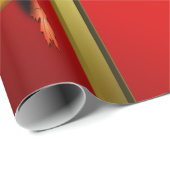 光沢ラッピング紙、感謝祭、カラフル+クラフト ラッピングペーパー (ロールコーナー)