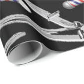 光沢ラッピング紙、未来の理容師ポールクリッパー ラッピングペーパー (ロールコーナー)