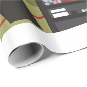 光沢ラッピング紙、美容師美しいサロン ラッピングペーパー (ロールコーナー)