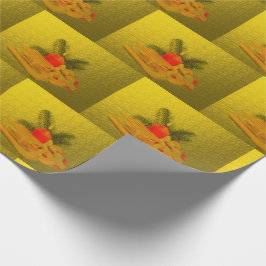 ，光沢ラユニークッピング紙,カラフル,フェスティバル, ラッピングペーパー