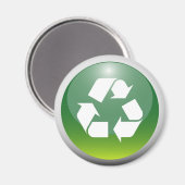 光沢リサイクルサイン マグネット (正面/裏面)