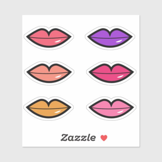 光沢リップ シール (シート)