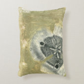 光沢感のあるヘッド抽象芸術 アクセントクッション (正面(垂直))