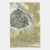 光沢感のあるヘッド抽象芸術 キッチンタオル (縦)