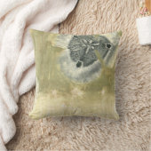 光沢感のあるヘッド抽象芸術 クッション (ブランケット)