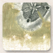 光沢感のあるヘッド抽象芸術 コースター (正面)