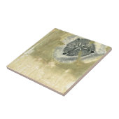 光沢感のあるヘッド抽象芸術 タイル (側面)