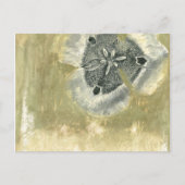 光沢感のあるヘッド抽象芸術 ポストカード (正面)