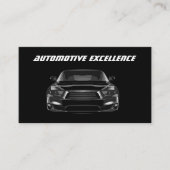 光沢車のカッコいい名刺 名刺 (正面)