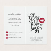 光沢(ボス) | Lip製品販売代理店 名刺 (外部フラット)