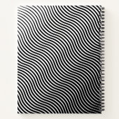 光波パーソナライズされたの行頭文字 ノートブック (裏面)