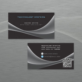 光波技術ビジネスモダンカード 名刺