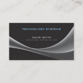 光波技術ビジネスモダンカード 名刺 (正面)