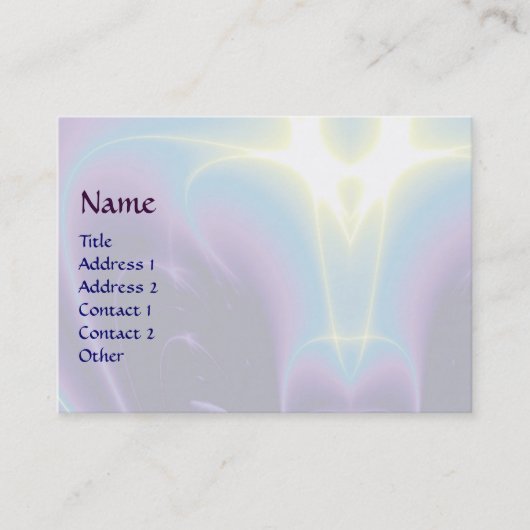 光波 名刺 (正面)