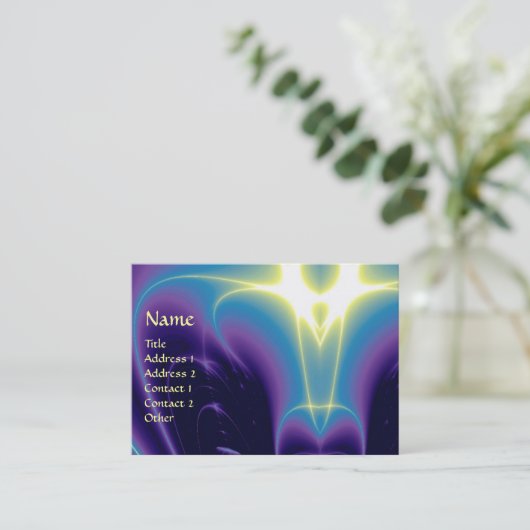 光波，紫，紫，青，白 名刺 (スタンド正面)