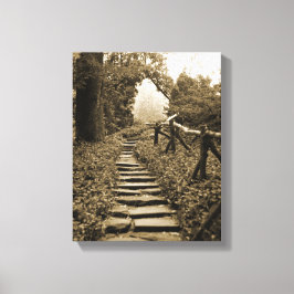 光源への経路 キャンバスプリント