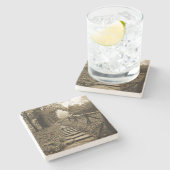 光源への経路 ストーンコースター (横)