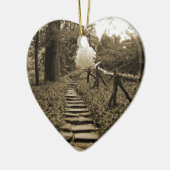 光源への経路 セラミックオーナメント (左)