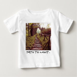 光源への経路 ベビーTシャツ