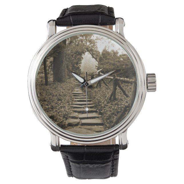 光源への経路 腕時計 (正面)