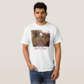 光源への経路 Tシャツ (正面フル)