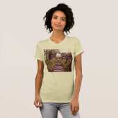 光源への経路 Tシャツ (正面フル)