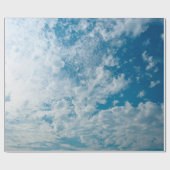 光澄んが通過した日の空 ラッピングペーパー (フラット)