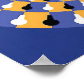 光熱狂する錯覚 – 無限円 ポスター (角)