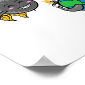 光爆弾！かわいいトータル太陽のエクリプス2024 ポスター (角)