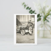 光爆弾！ヴィンテージ1940の写真はがき ポストカード (スタンド正面)