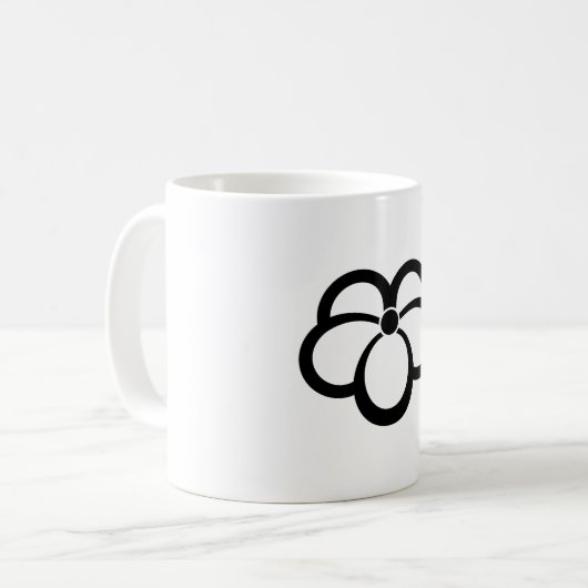 光琳スタイルの蔦 コーヒーマグカップ (正面左)