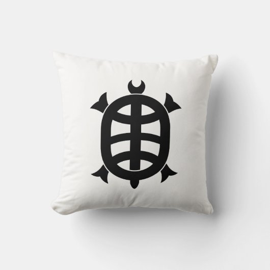 光琳亀 クッション (正面)